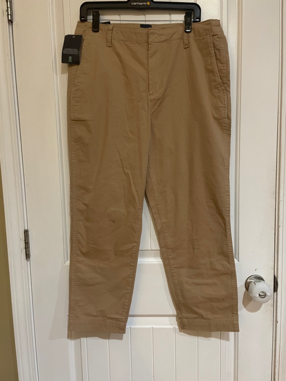 Gap slim ankle pant size 14 khaki NWT